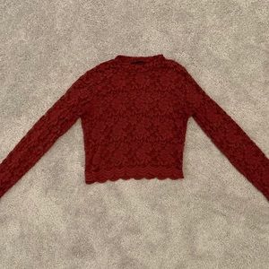 Lace Crop Top